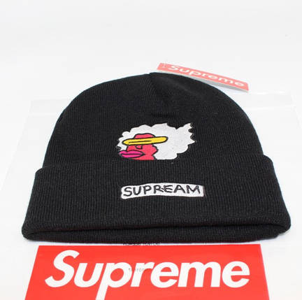 Стильна шапка Supreme/Суприм (унісекс)/Червона, фото 1