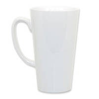 Чашка для сублимации латте высокая белая 430 мл