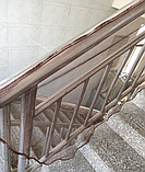 Захисна сітка від дітей на сходи, балкон Коричнева 200*78 см., фото 5