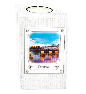 Еко-підсвічник. м. Ужгород "Пішохідний міст"