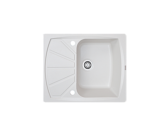 Кухонна мийка гранітна Borgio PRT-610x500 перлистий