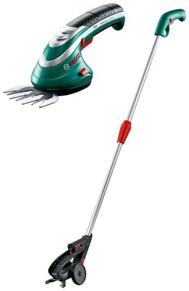 Кущоріз акумуляторний Bosch ISIO + телескопічна штанга (3.6 В, 120 мм) (0600833105)