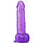 Фалоімітатор 8" Jelly Studs Crystal Dildo Large, фото 3