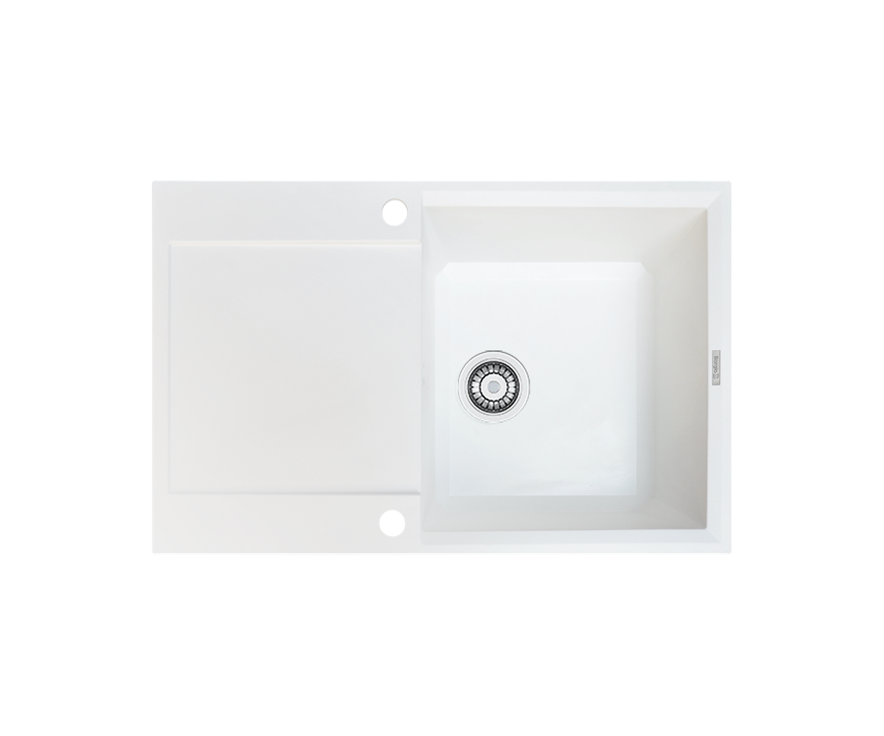 Кухонна мийка гранітна Borgio PRH-790x500 білий