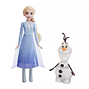 Інтерактивна іграшка лялька Ельза і Олаф ― Холодне серце 2 Дісней Disney Frozen, фото 3