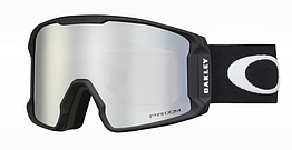 Гірськолижна маска Oakley Line Miner L (XL) Matte Black Лінза Prizm Black Iridium + кейс