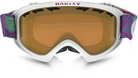 Гірськолижна маска дитяча Oakley O2 XS Geo Chaos Neon Pink/Persimmon Ski goggles