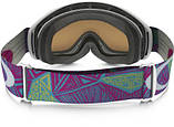 Гірськолижна маска дитяча Oakley O2 XS Geo Chaos Neon Pink/Persimmon Ski goggles, фото 3