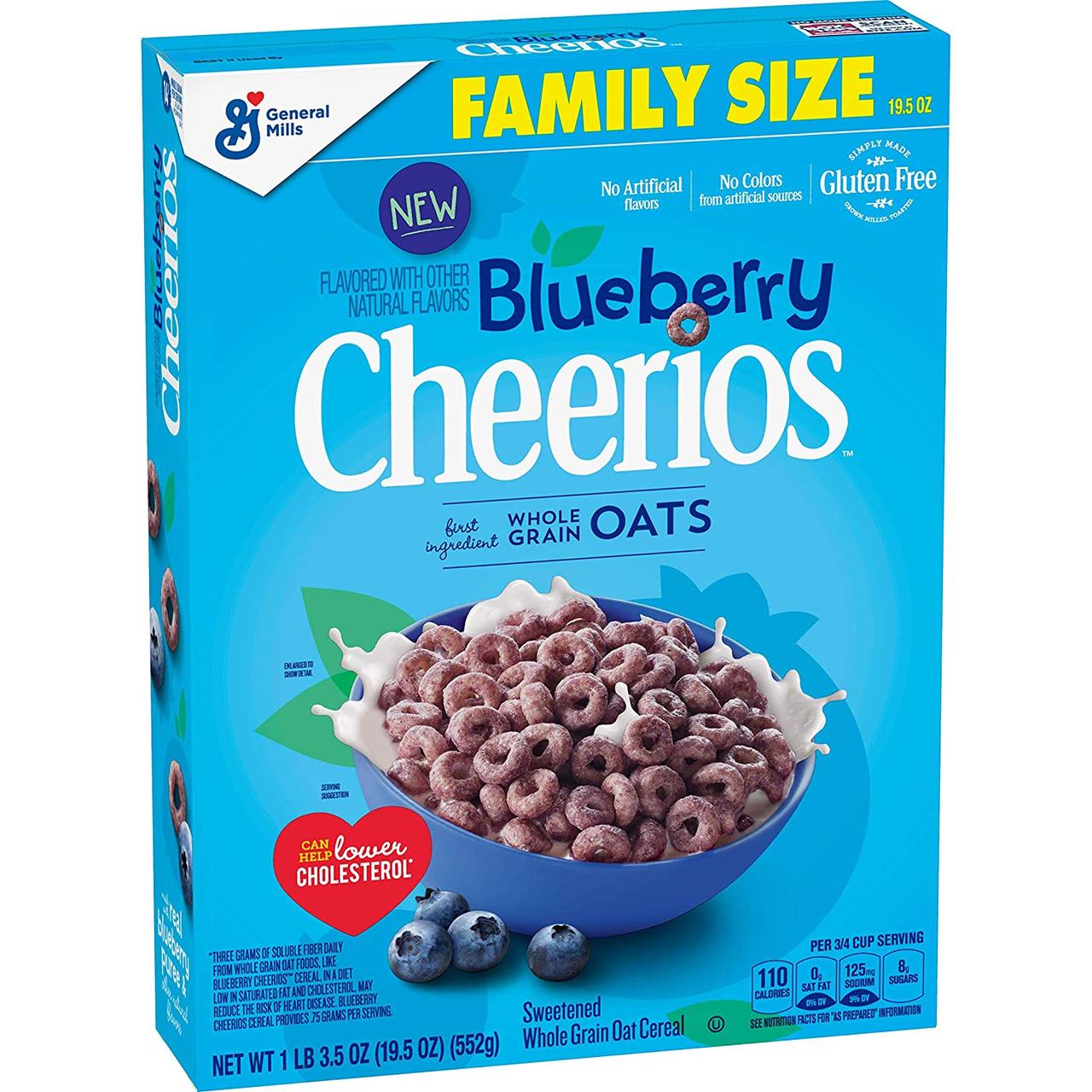 Сухий сніданок Cheerios Blueberry 552g