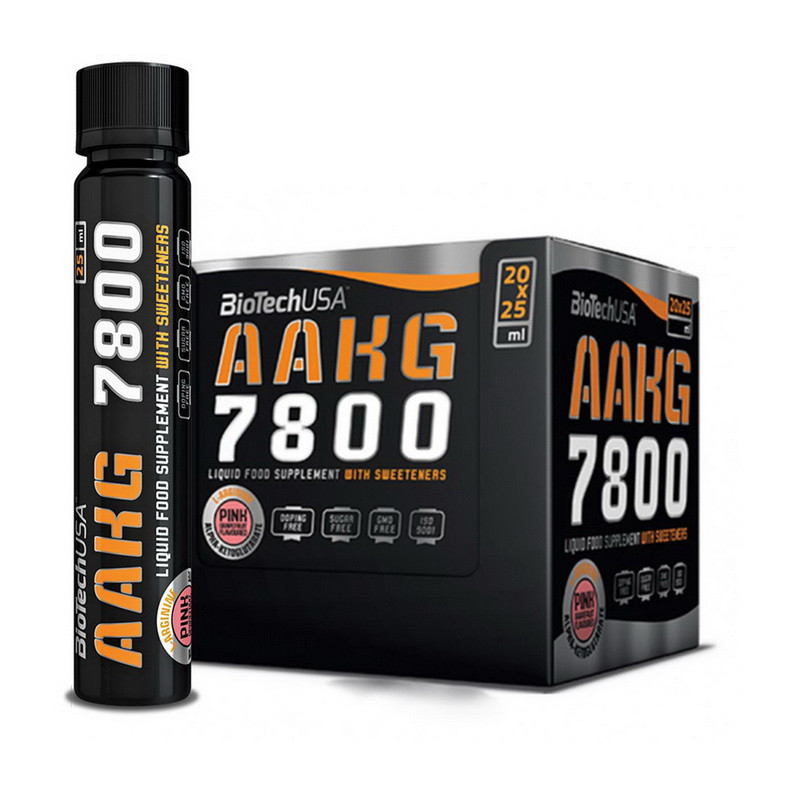 Амінокислоти AAKG 7800 (20*25ml) BioTech