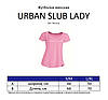 Жіноча футболка JHK Urban Slub Lady колір білий (WH), фото 3