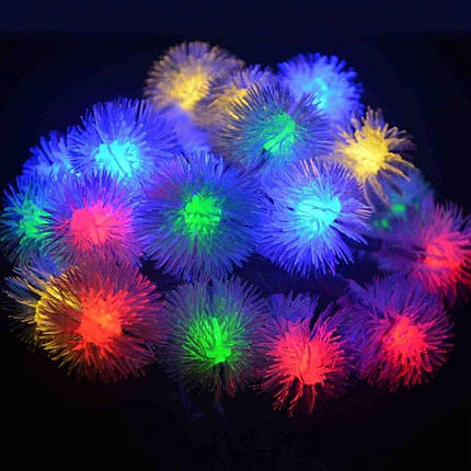 Гірлянда світлодіодна Їжачки внутрішня 28 LED RG-RB, фото 1