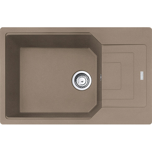 Кухонна мийка Franke Urban UBG 611-78 XL Мигдаль, гранітна врізна оборотна, коландер у комлекті
