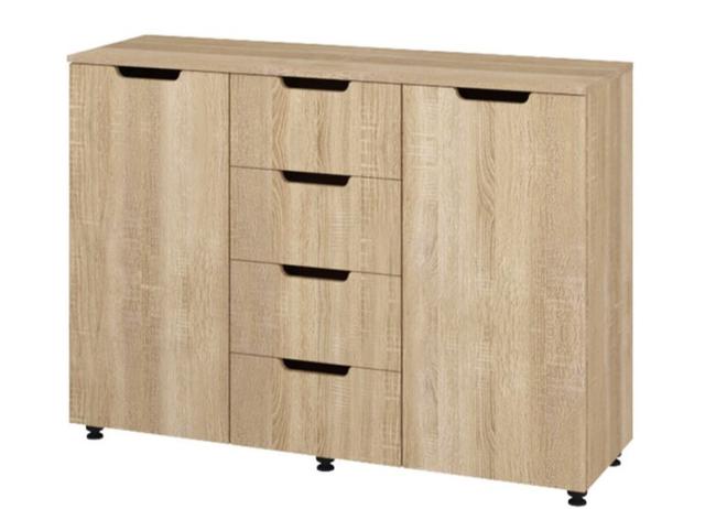 Комод К-4+2 ЭКО дуб сонома