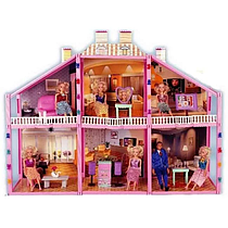 Будиночок для ляльок Doll House 134 деталі (6 кімнат) арт.97