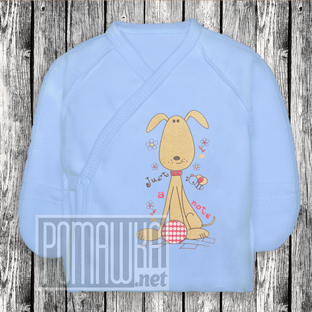 Тепла сорочечка р 62 1-3 місяць для малюків у пологовий будинок зовнішні шви з царапками начосом ФУТЕР 3177 А