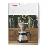 Набір пуровер для заварювання кави Hario V60 02 CRAFT, графин 600 мл, пуровер 02, 40 фільтрів, на 1-4 чашки, фото 3