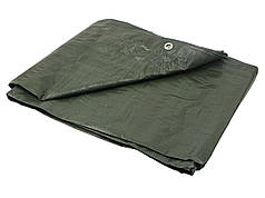 Брезент 15 х 20 м зелений 80 г/м² Geko G70385