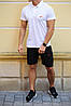 Чоловічий літній комплект шорти та футболка поло Nike (Найк), фото 5
