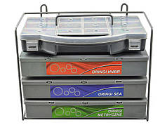 Ущільнювальні кільця HNBR, SAE, метричні 900 шт Geko G02801