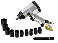 Пневматичний гайковерт 1/2 з набором торцевих головок Geko G00580