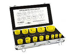 Набір коронок по металу та дереву 17 штук Geko G39999