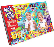 Маса для ліплення DankoToys BCRB-01-01 Big Creative Box 4в1