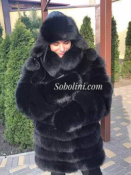 Рукавиці хутряні з песця