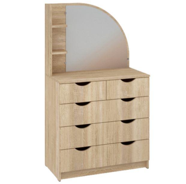 Трюмо-5 ДСП дуб сонома