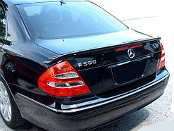 Спойлер Mercedes-Benz E-klass W-211 2003-2009 "Лип 3 частини"