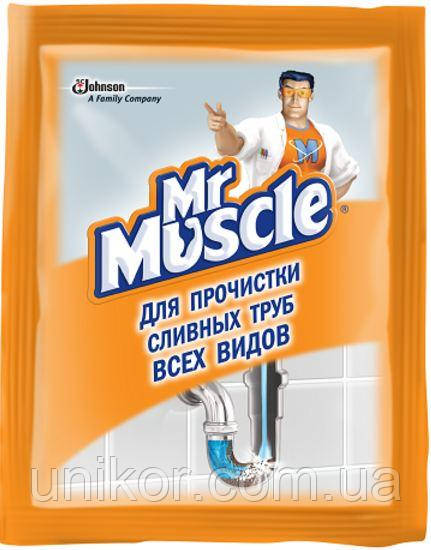Засіб для прочищення труб, порошок, 70 г. Mr Muscle, фото 1