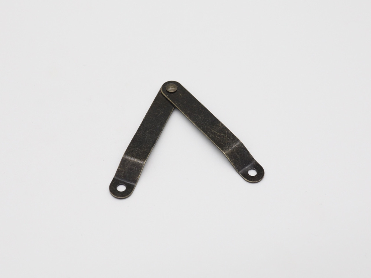 Петля спрямовуюча. Колір "стара латунь". 120х10мм, фото 1