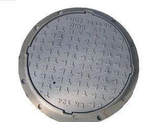 Люк чавунний легкий "Л" 4 вуха, фото 1