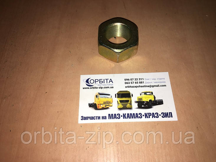 853518 Гайка М27х1,5 балансира підвіски задньої КАМАЗ (пр-во Україна)
