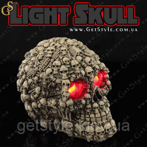 Нічник Череп — "Light Skull" — 12.5 х 9 см