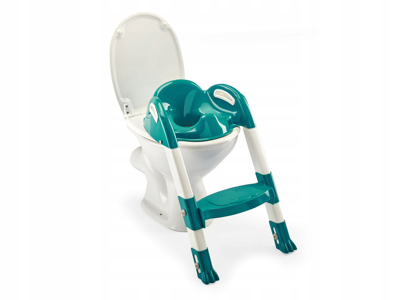 Дитяче сидіння на унітаз зі сходинкою Thermobaby green