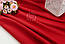 Сатин преміум, колір червоний, ширина 240 см (№1325), фото 2