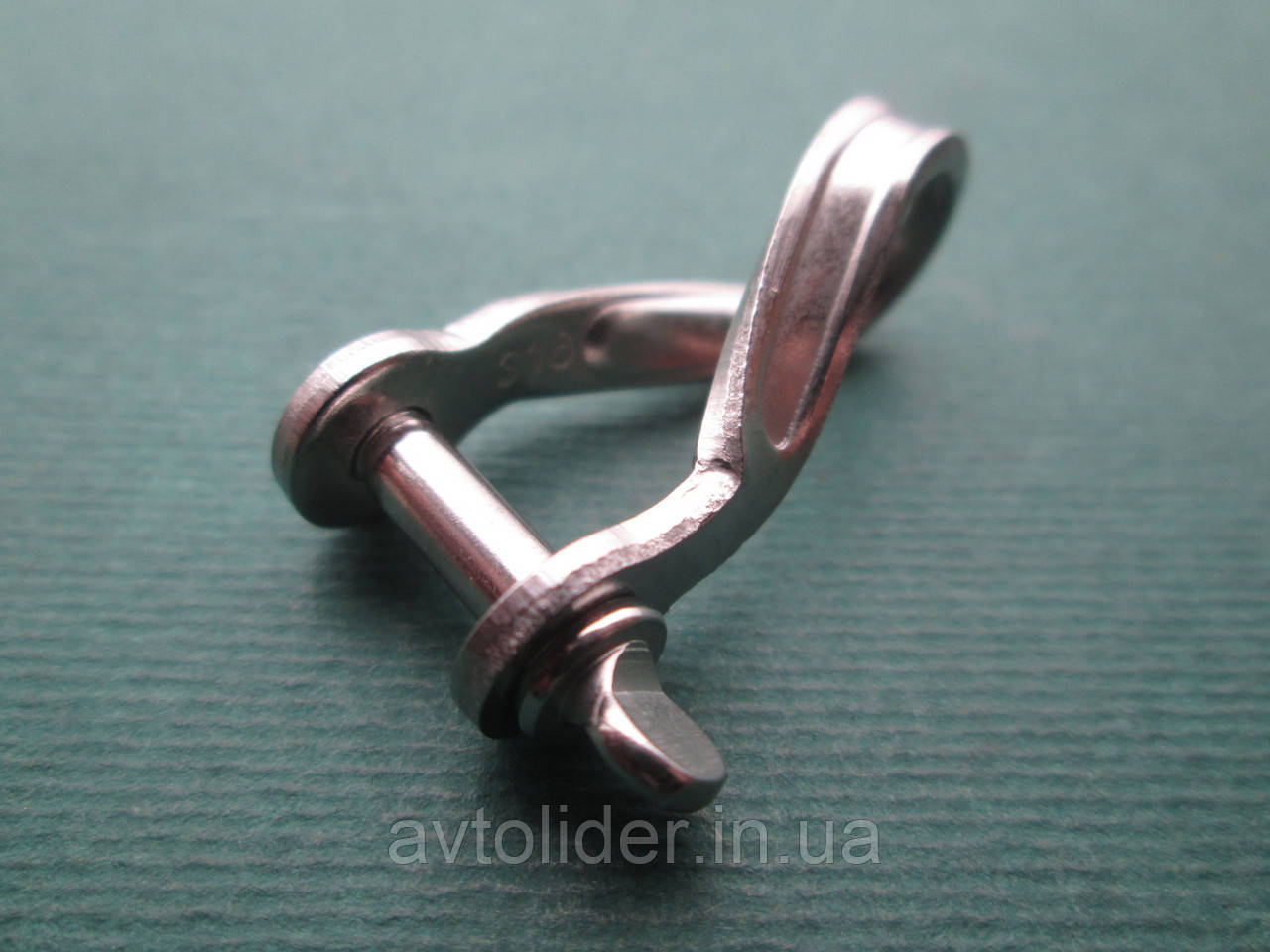 Скоба такелажна плоска, закручена, нержавіюча сталь А4 (AISI 316)