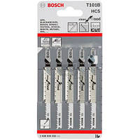 Пилочки для лобзика Bosch HCS 101 B (дерево, чисте різання)