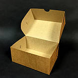 Коробка з крафт картону 180х120х80 мм (100шт), фото 3