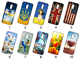 Силіконовий чохол із малюнком для Samsung Galaxy A6 Plus 2018 A605F