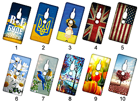 Силіконовий чохол із малюнком для Sony Xperia XZ2 Premium H8166