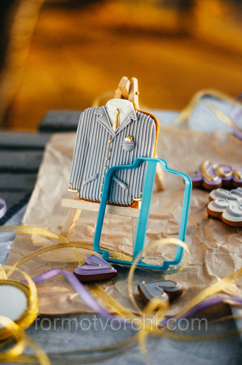 3D-формочки-вирубки для пряників "Піджак"