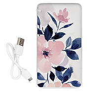 Повербанк (powerbank) "Акварель" 10000 мА·год, фото 3