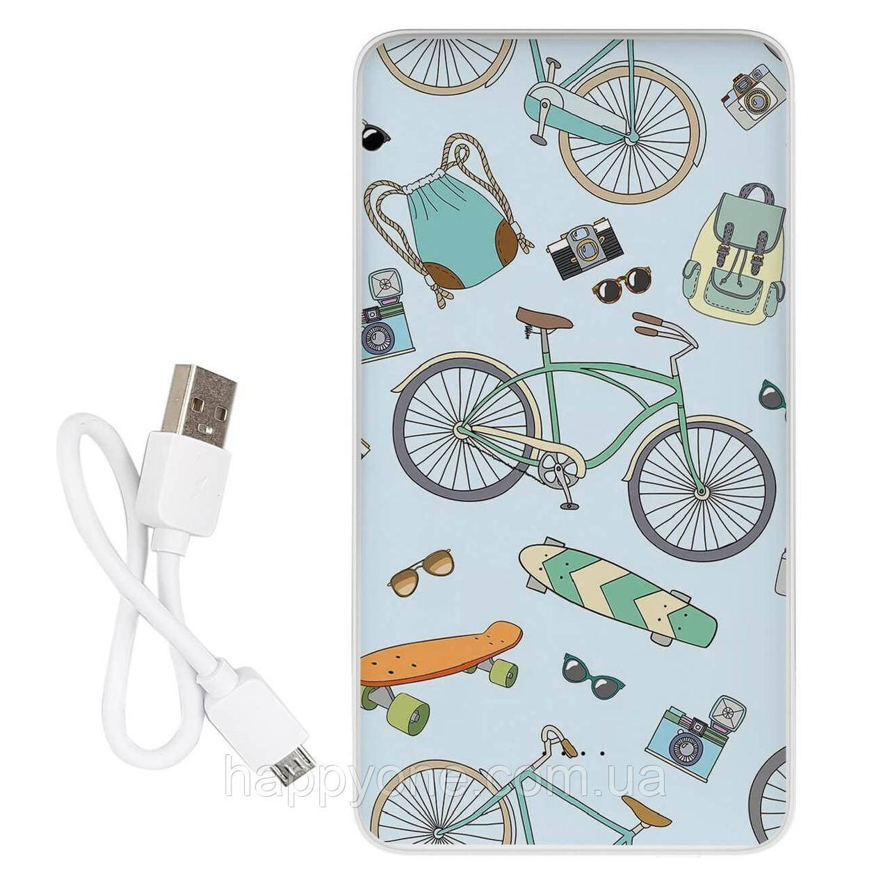 Повербанк (powerbank) "Літній патерн" 10000 мА·год