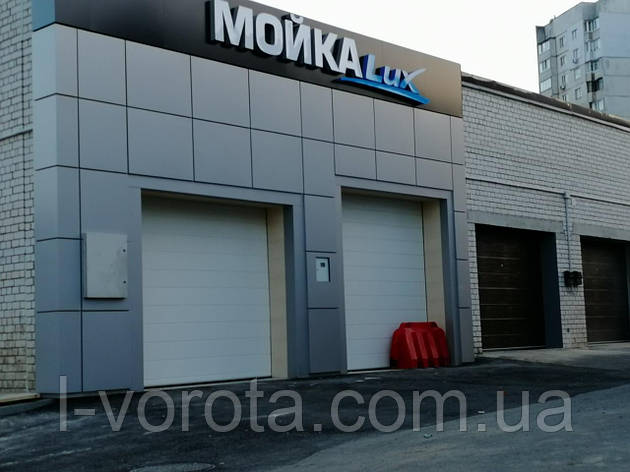 Секційні ворота для автомийки ш3000мм, в2600мм, фото 1