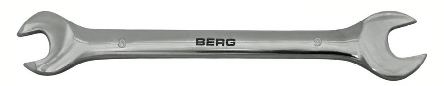 Ключ ріжковий Cr-V 8х9мм Berg 48-101