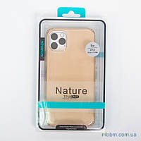 Прозрачный чехол на телефон Nillkin Nature TPU iPhone 11 Pro Max {6.5*} Gold EAN/UPC: 6902048184695