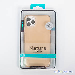 Прозорий чохол на телефон Nillkin Nature TPU iPhone 11 Pro Max {6.5 *} Gold EAN / UPC: 6902048184695