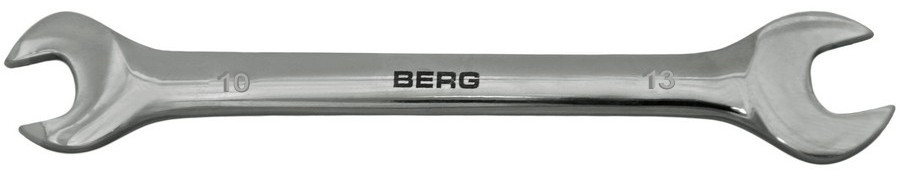 Ключ рожковый Cr-V 10x13мм Berg 48-104 - фото 1 - id-p203068932